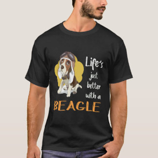28 Life Just Better With A Beagle T-Shirt