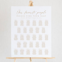 28 Tables Our Favorite People Seating Chart