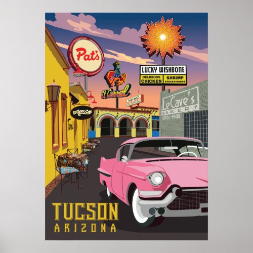 28x20 Retro Restaurant Signs _ Tucson AZ