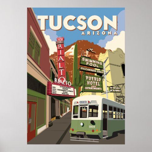 28x20 Rialto Theater _ Tucson Arizona Poster
