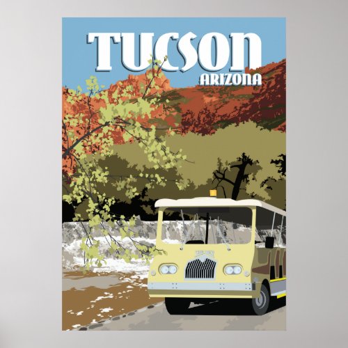 28x20 Sabino Canyon _ Tucson Arizona Poster