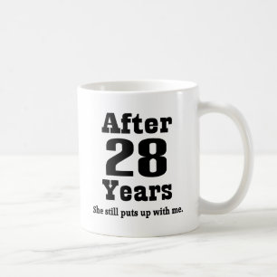 28th Anniversary (Funny) Coffee Mug