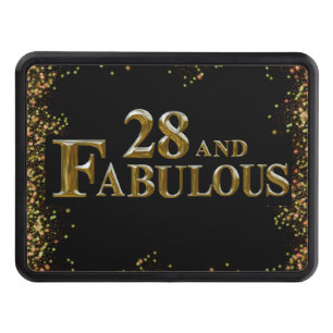 28th Birthday Hitch Cover