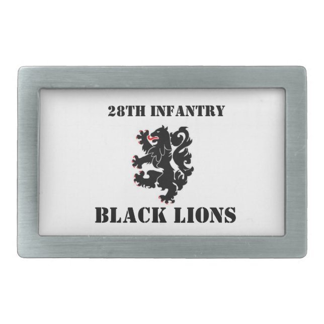 28th Infantry Belt Buckle (Front)