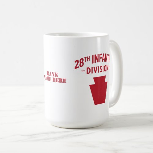 28th Infantry Division Badge Coffee Mug