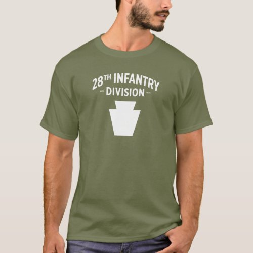 28th Infantry Division Badge T_Shirt