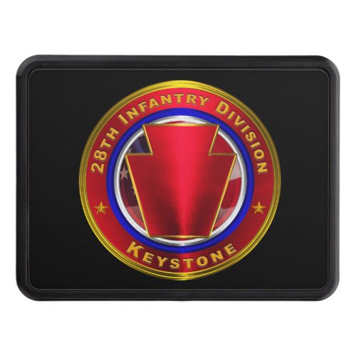 28th Infantry Division Keystone Hitch Cover