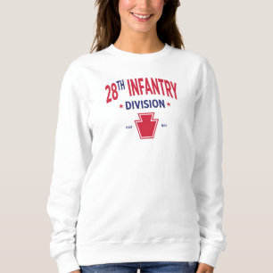 28th Infantry Division - US Military Women Sweatshirt