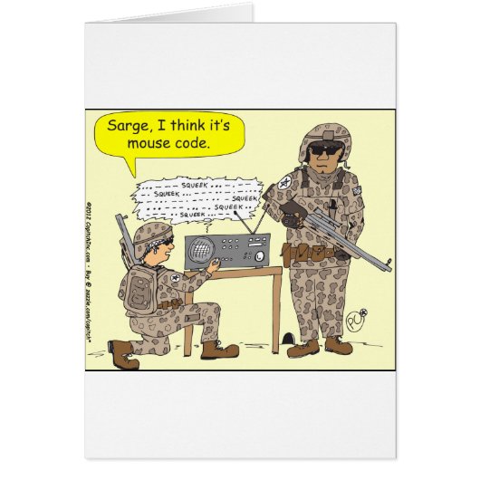 299 mouse code cartoon cards (Front)