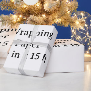 29 in x 15 ft Matte Wrapping Paper