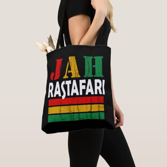 29 Jah Rastafari Tote Bag (Close Up)