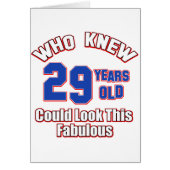 29 look fabulous (Front)