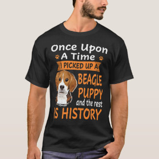 29 One Upon A Time - Beagle Puppy T-Shirt