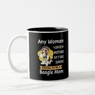 29 Special To Be A Beagle Mom Two-Tone Coffee Mug