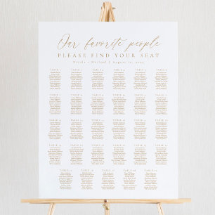 29 Tables Our Favorite People Seating Chart