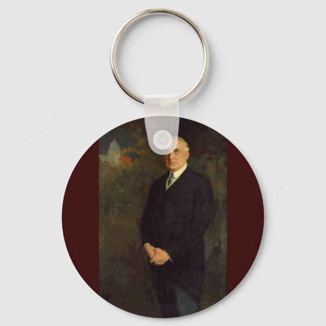 29 Warren G. Harding Keychain (Front)