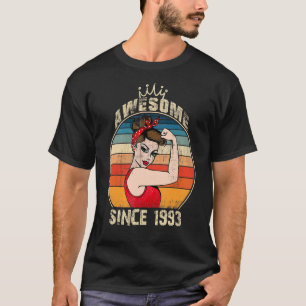 29 Year Old Awesome Since 1993 29th Birthday Women T-Shirt