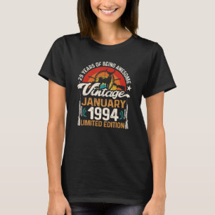 29 Year Old Deer Hunting Hunters January 1994 29th T-Shirt