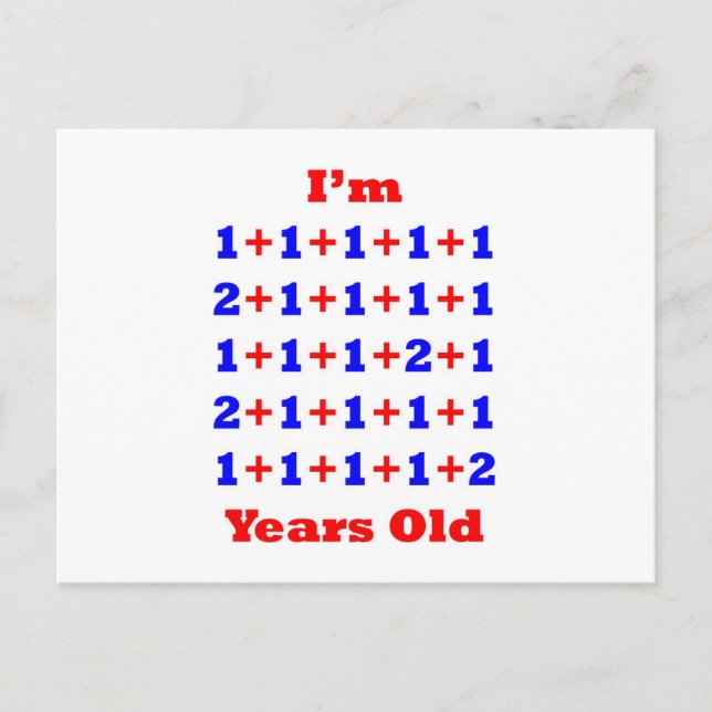 29 Years old! Postcard (Front)