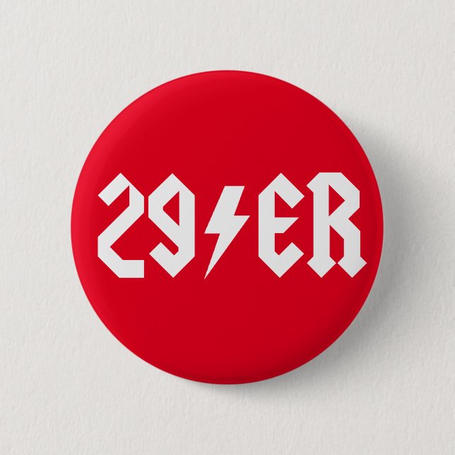 29er pinback button (Front)