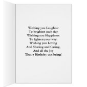 29th Birthday card (Inside (Right))