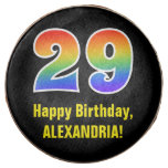 [ Thumbnail: 29th Birthday - Rainbow Spectrum Pattern Number 29 ]