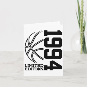 29th Birthday Sketll Limited Edition 1994 Card