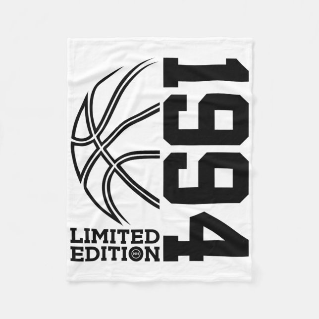 29th Birthday Sketll Limited Edition 1994  Fleece Blanket (Front)