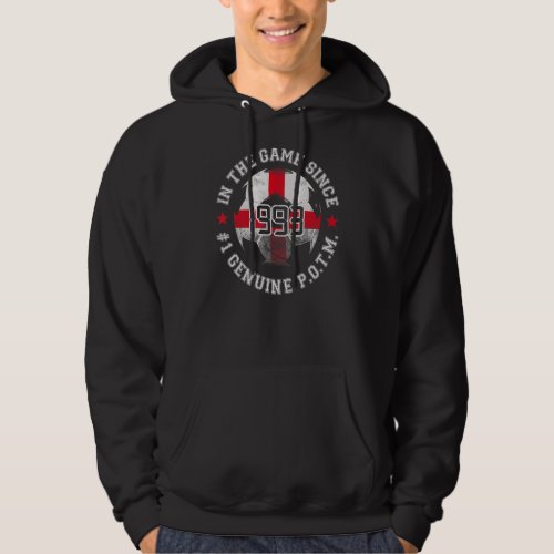 29th Birthday Soccer England Born In 1993 29 Years Hoodie