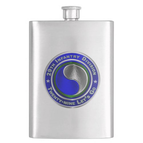 29th Infantry Division Flask