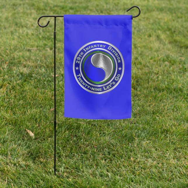 29th Infantry Division  Garden Flag (In SItu)