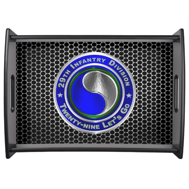 29th Infantry Division Serving Tray (Front)