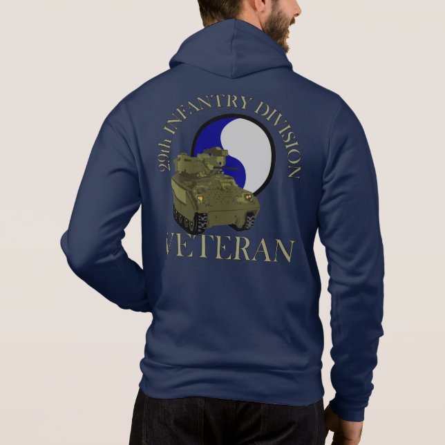 29th Infantry Division Veteran Hoodie (Back)