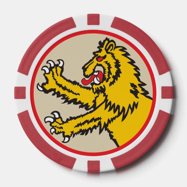 29th Weapons Squadron Poker Chip - TCS Edition (Front)