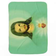 29x39 Sacred Heart Baby Blanket