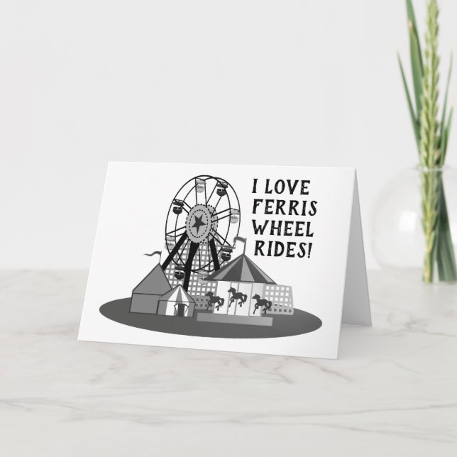 2-14 Ferris Wheel Day Card (Front)