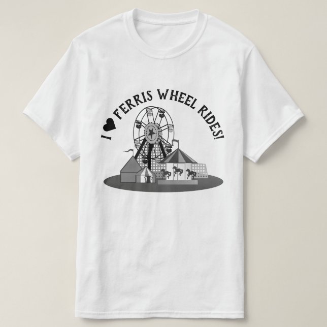 2-14 Ferris Wheel Day T-Shirt (Design Front)