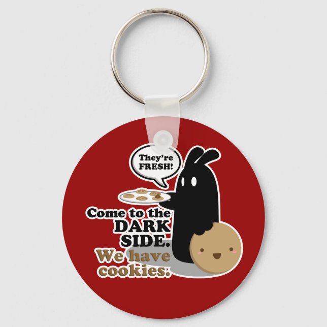 2 1/4" Come To The Dark Side. Key Chain (Front)