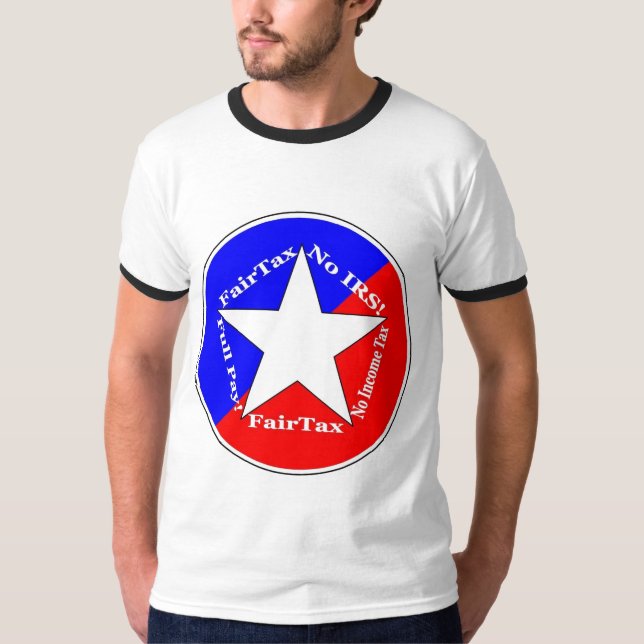 2.25 Label Star and Print T-Shirt (Front)