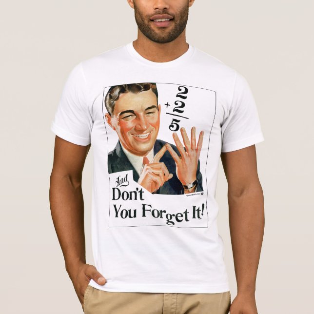 2 + 2 = 5  Apparel T-Shirt (Front)