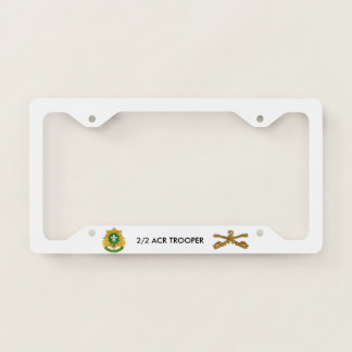 2/2 ACR Trooper License Plate Frame