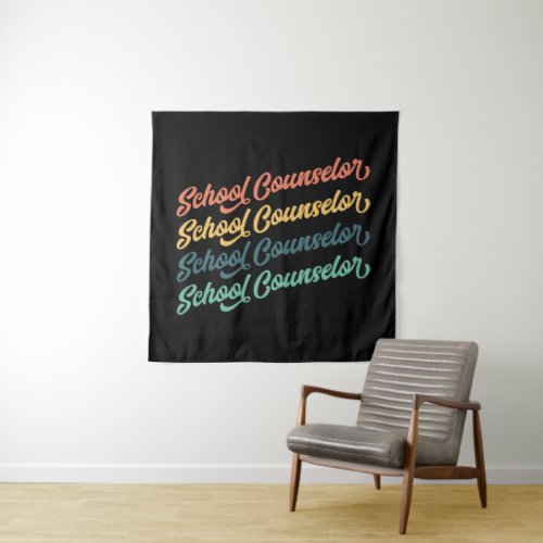 22_ Back To School Vintage School Counselors Tapestry