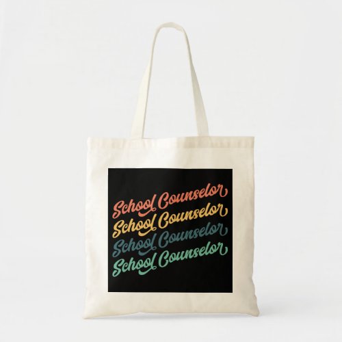 22_ Back To School Vintage School Counselors Tote Bag