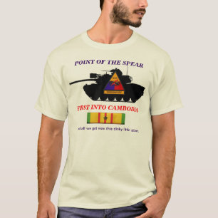 2/34th Armor First into Cambodia Shirt