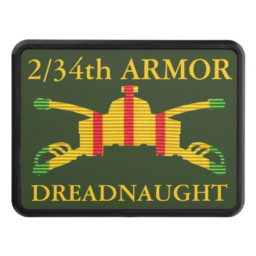 234th Armor Insignia Vietnam Hitch Cover