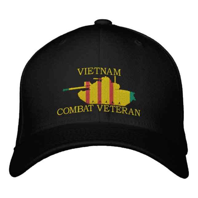 2/34th Armor M48 Combat Vet Embroidered Hat (Front)