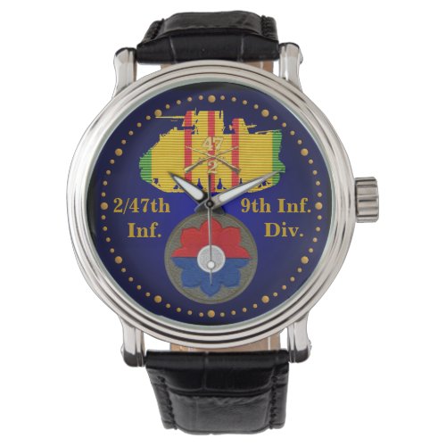 247th Inf Crossed Rifles M113 Track Watch
