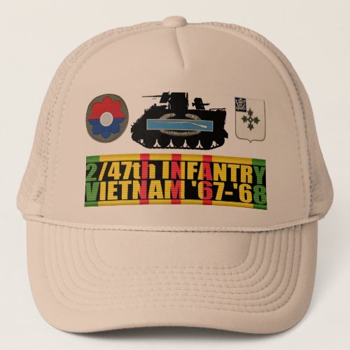 247th Infantry Vietnam 67_68 M113 CIB Hat