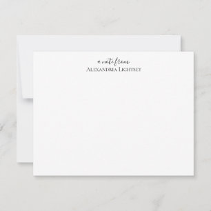 2.5" x 2.5" Flat Note Card