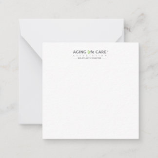 2.5" x 2.5" Flat Note Card - Mid-Atlantic